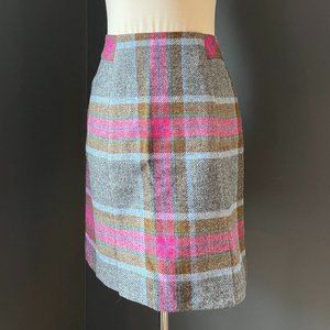 Boden British tweed skirt